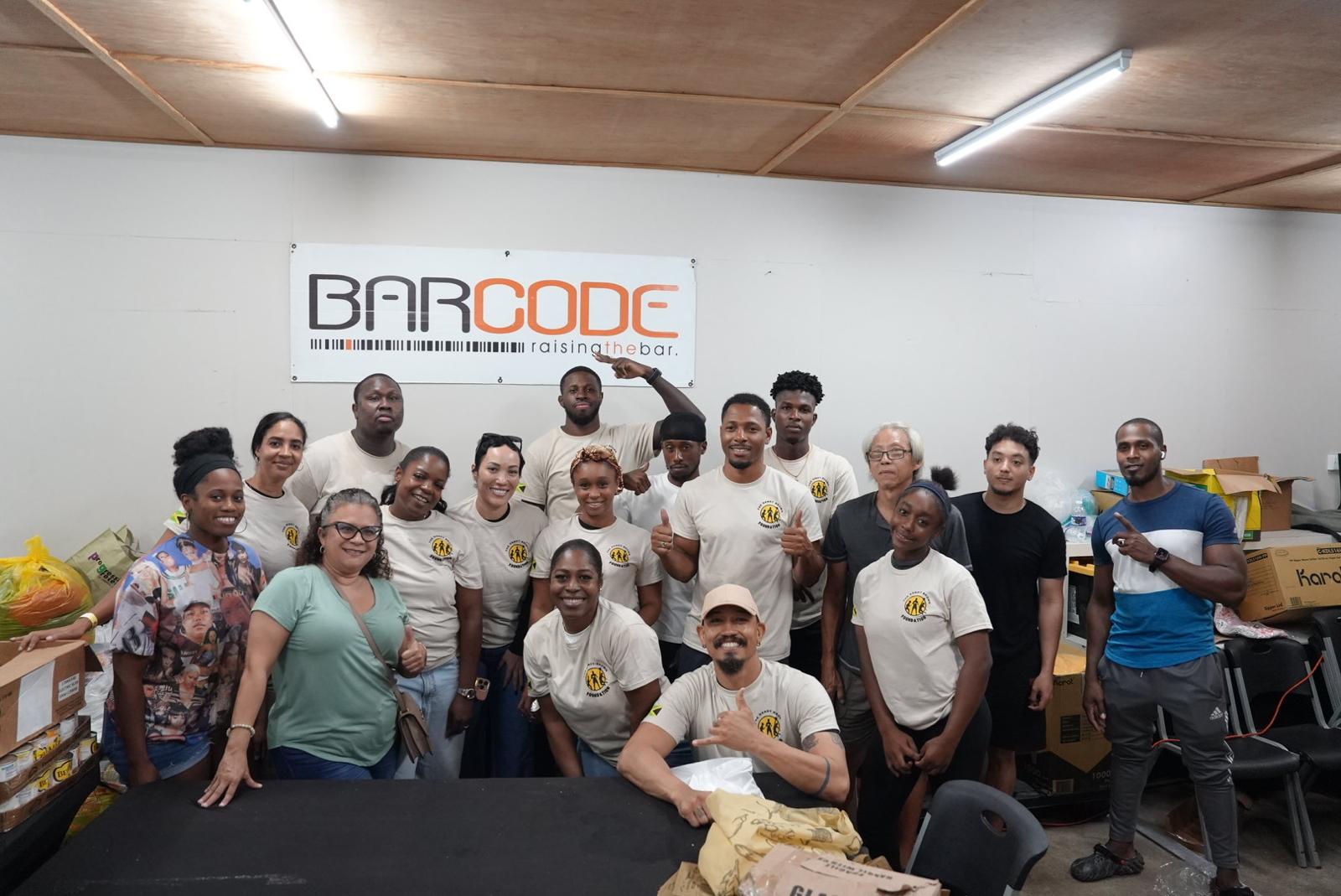 RBF relief donation barcode